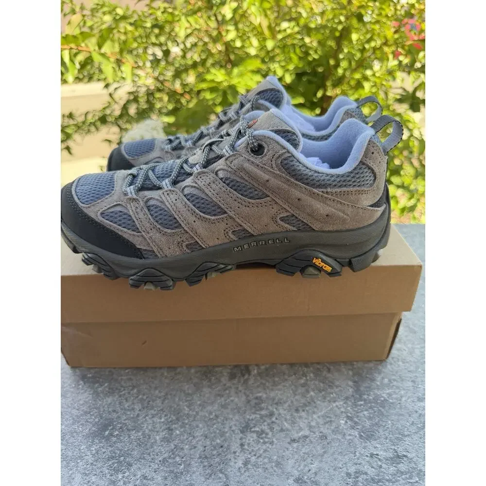 Merrell Women’s Moab 3 Low Hiking Shoes Smoke (Fumee) Size 8 8M NIB